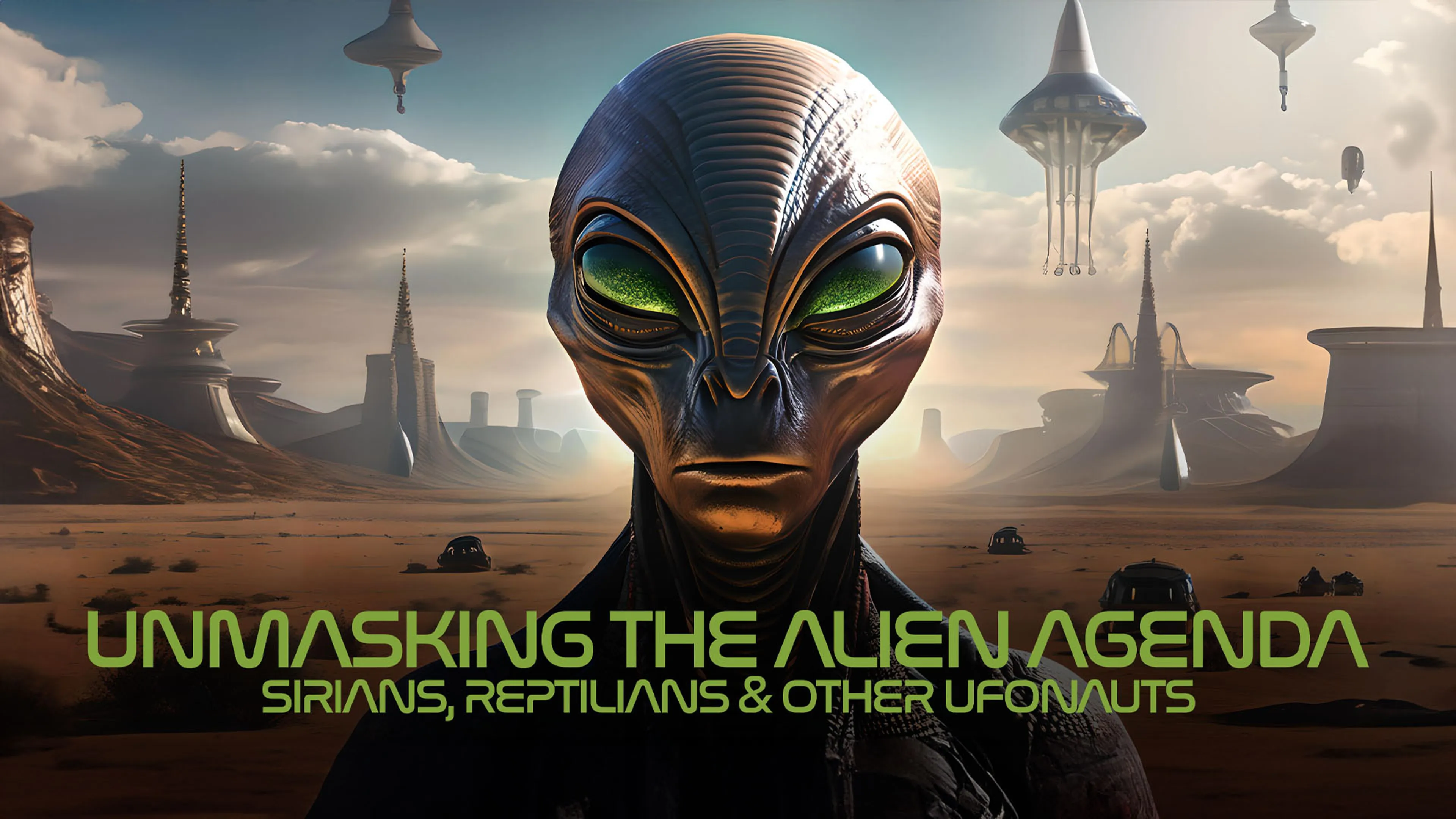 Unmasking the Alien Agenda: Sirians, Reptilians and other UFOnauts poster